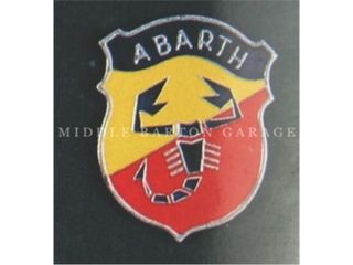 ABARTH SHIELD MEDIUM PAINTED